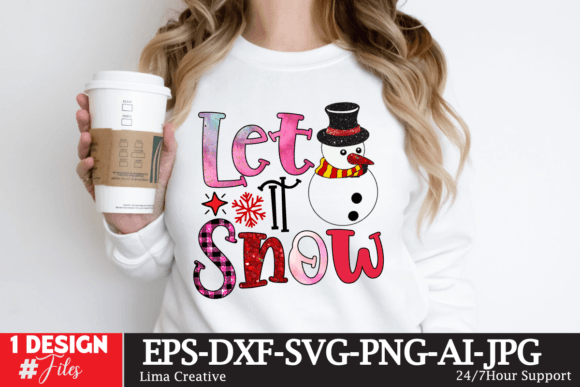 Download Let It Snow Sublimation PNG - Png Collection