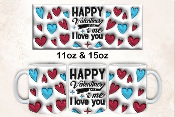 Download 3d Inflated Happy Valentines Day I Love - Valentines day Collection