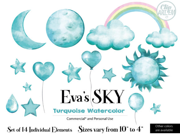 Download Sky Cloud Turquoise Teal 14 PNG Images - Png Collection
