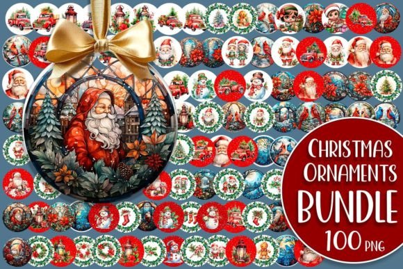 Download Mega Christmas Sublimation Ornament PNG - Premium Resources