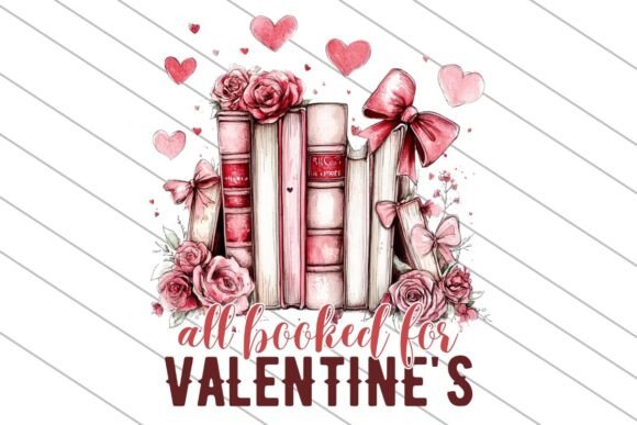 Download All Booked for Valentines PNG, Book Love - Png Collection