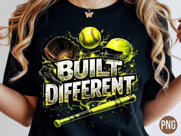 Download Built Different Softball Sports PNG - Png Collection