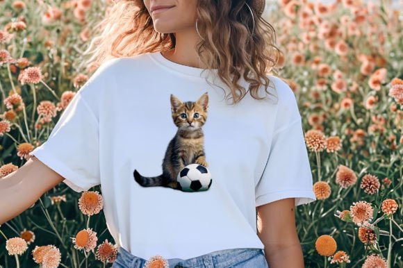 Download Cat Playing Football Clipart PNG - Png Collection