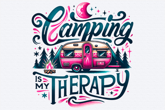 Download Camping Sublimation Png Designs Print - Png Collection