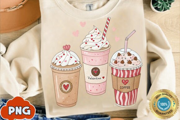 Download Whipped Cream Coffee Valentine's Day PNG - Png Collection