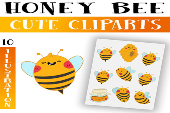 Download Honey Bee Clipart / Commercial Use / PNG - Png Collection