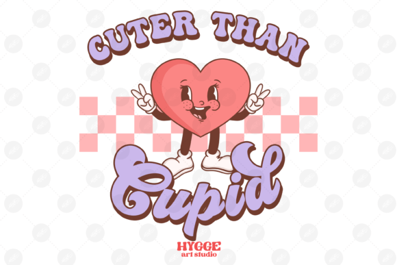 Download Retro Valentines Sublimation PNG | Cupid - Png Collection