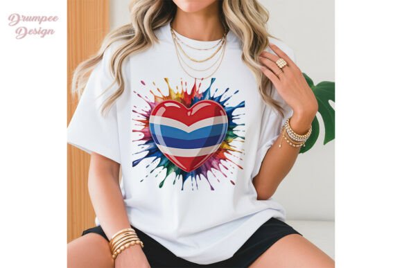 Download Thailand Flag Heart Splash PNG Clipart - Png Collection