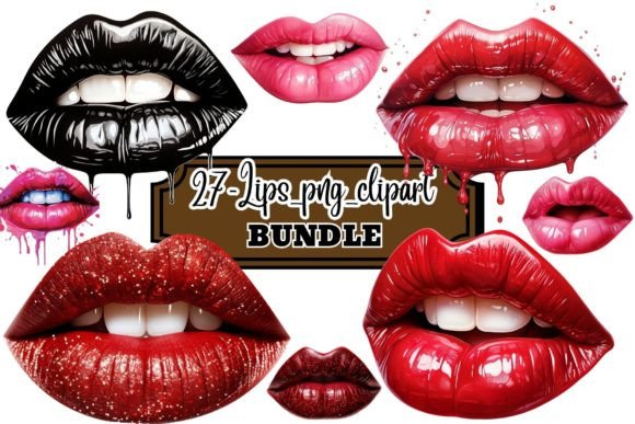 Download Lips Png Sublimation Design Bundle - Png Collection