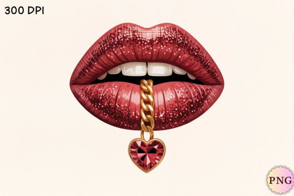 Download Luxury Valentine Lips PNG Clipart - Png Collection