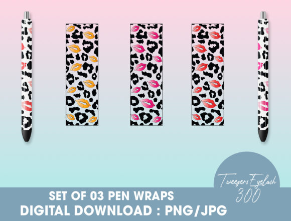 Download Kiss Leopard Pen Wraps PNG - Png Collection