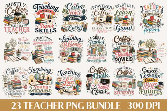 Download Teacher PNG Bundle, Teacher Coffee Png - Png Collection