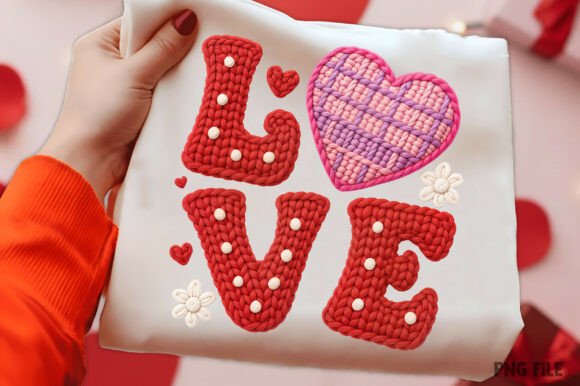 Download Yarn Crochet Love Valentines PNG - Png Collection