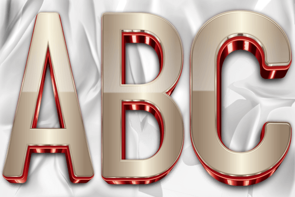 Download Letters Numbers Bronze Color Images PNG - Png Collection