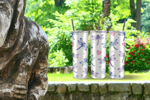 Download Dragonfly Tumbler Wrap 20oz PNG 1 - Png Collection