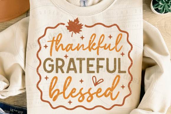 Download Thankful Grateful Blessed PNG SVG, Fall - Png Collection