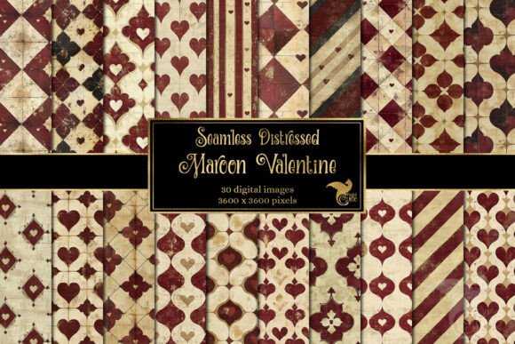 Download Distressed Maroon Valentine Backgrounds - Valentine backgrounds Collection