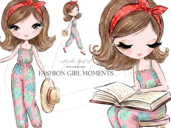 Download Fashion Girl Clipart PNG - Png Collection