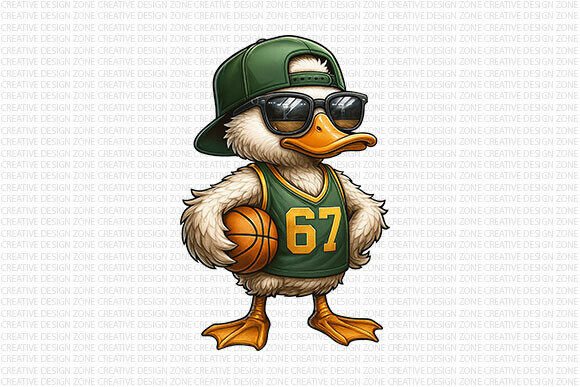 Download Cool Baller Duck PNG - Png Collection