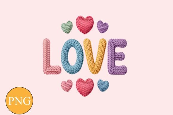 Download Crochet Love Valentines PNG - Png Collection