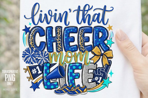 Download Livin That Cheer Mom Life PNG - Png Collection