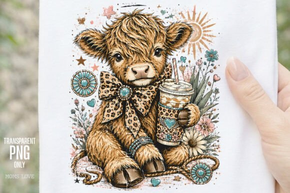 Download Highland Cow Coffee PNG - Png Collection