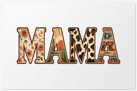 Download Floral Western Mama PNG - Png Collection