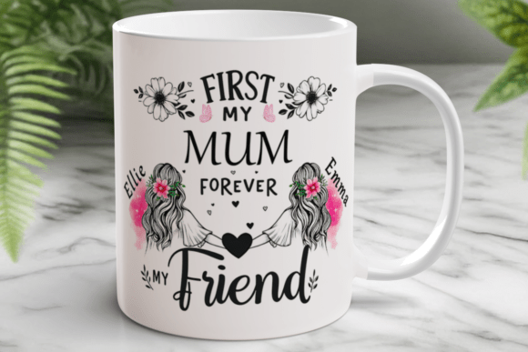 Download Mum PNG for Mothers, Mug Wrap DTF Design - Png Collection
