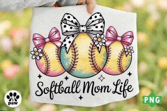 Download Softball Mom Life PNG, Coquette Mama Png - Png Collection